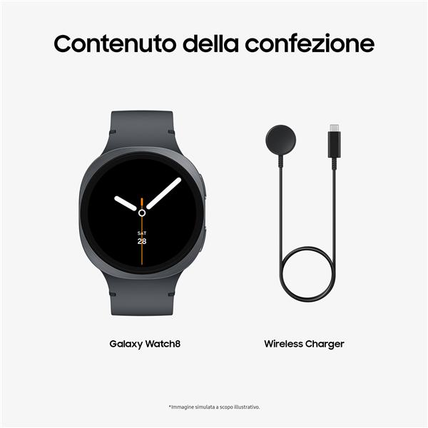 Galaxy Watch8 44Mm Bluetooth Nero - immagine 6