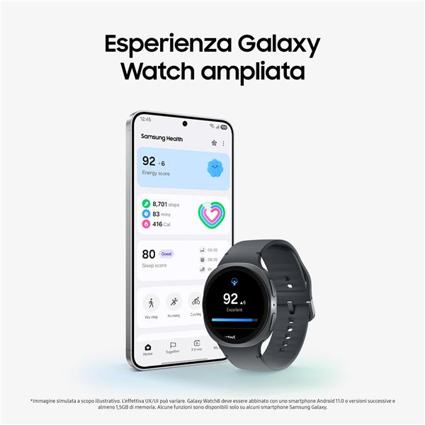 Galaxy Watch8 44Mm Bluetooth Nero - immagine 5