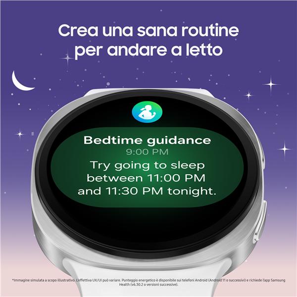 Galaxy Watch8 40Mm Bluetooth Argento - immagine 8