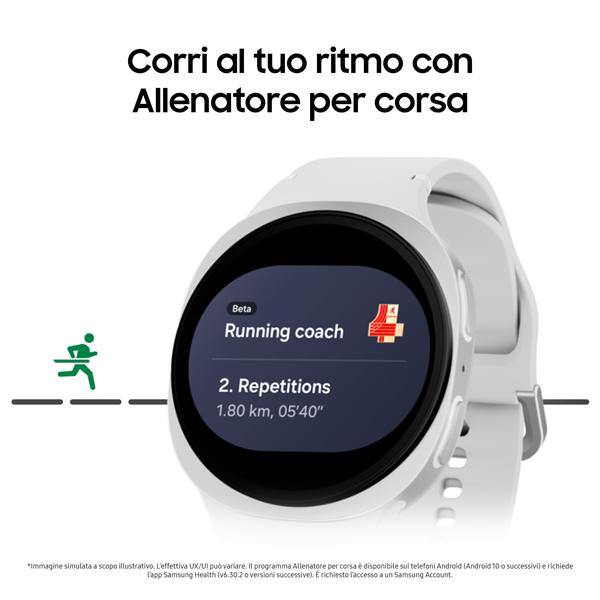 Galaxy Watch8 40Mm Bluetooth Argento - immagine 6