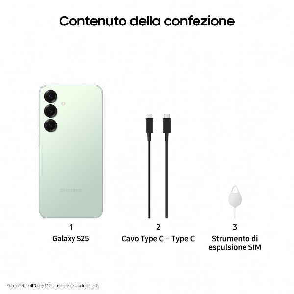 Galaxy S25 12+128Gb Mint - immagine 2