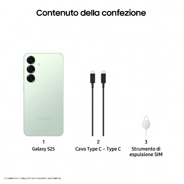 Galaxy S25 12+256Gb Mint - immagine 3