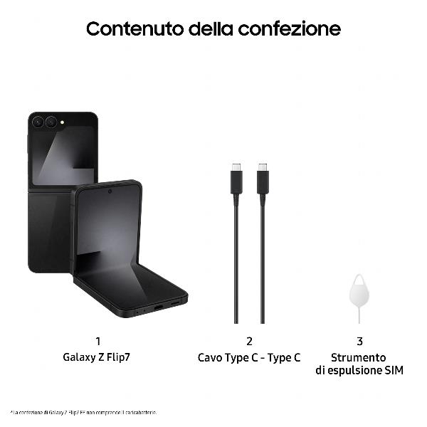 Galaxy Z Flip7 Fe 8+256Gb Nero