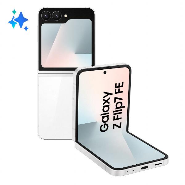 Galaxy Z Flip7 Fe 8+256Gb Bianco - immagine 2