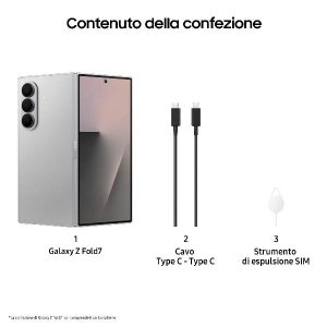 Galaxy Z Fold7 12+512Gb Argento