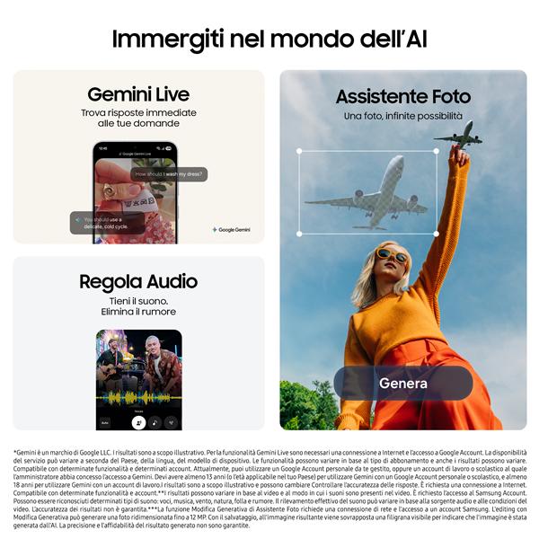 Galaxy S25 Fe 8+256Gb Navy - immagine 2