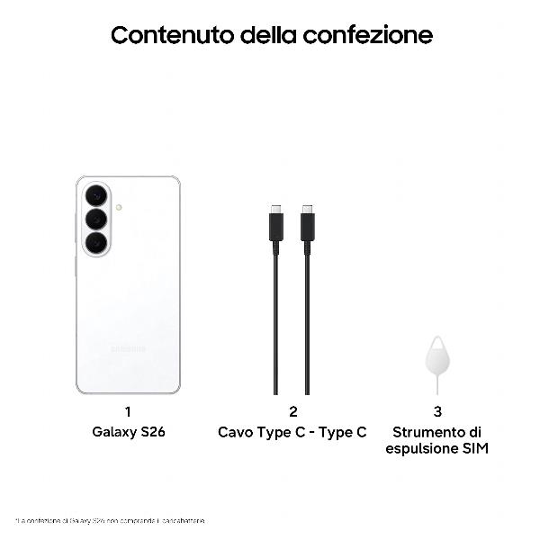 Galaxy S26 12+256Gb Bianco