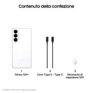 Galaxy S26+ 12+512Gb Bianco