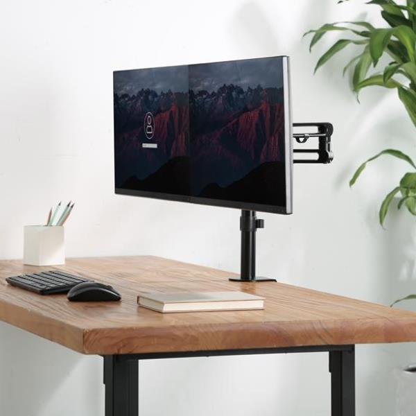 Staffa Per Due Monitor Con Montagg - immagine 2
