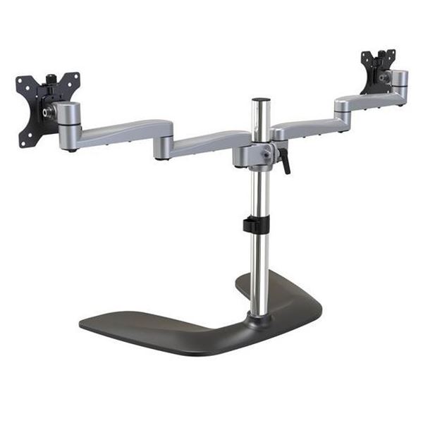 Supporto Doppio Monitor In Acciaio - immagine 2