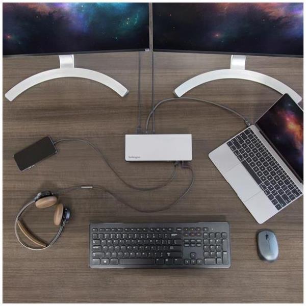 Dock Tb3 Con Lettore Sd - Dual 4K - immagine 5