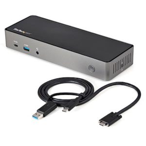 USB-C USB-A Dock 3X HDMI/DP