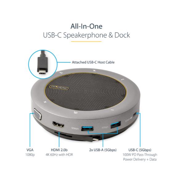 Speaker Docking Station USB-C - immagine 2