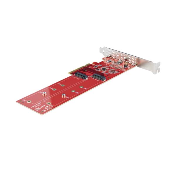 Adattatore Pcie A 2X M.2 NVMe - immagine 2