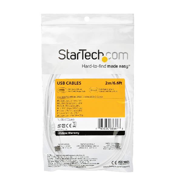 Cavo USB-C Da 2M - Bianco - immagine 4