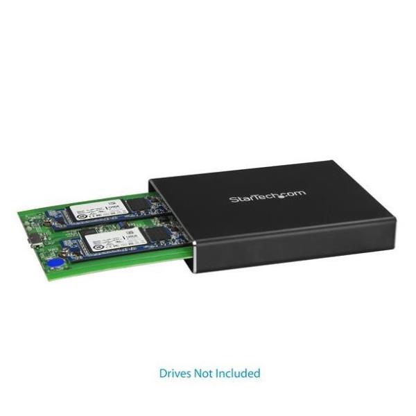 Box Esterno USB 3.1 A 2 Slot M.2 N - immagine 2