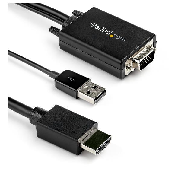 Cavo Adattatore VGA A HDMI 3M - immagine 3