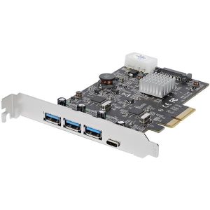 Scheda Pcie 4 Porte USB 3.1 - 3X U
