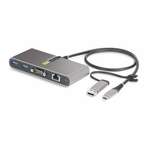 Hub USB-C/USB-A - Gbe - Rs232