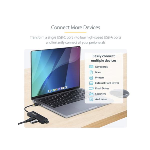 Hub USB-C A 4 Porte 5 Gbps - immagine 7
