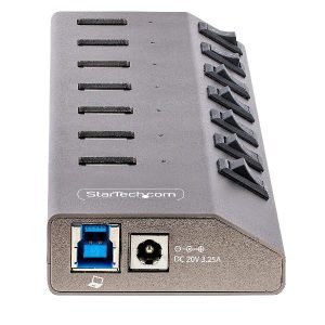 Hub USB 7 Pt Con Interruttori