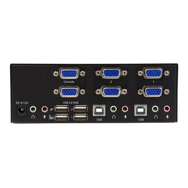Switch Kvm A 2 Porte Dual VGA - immagine 2