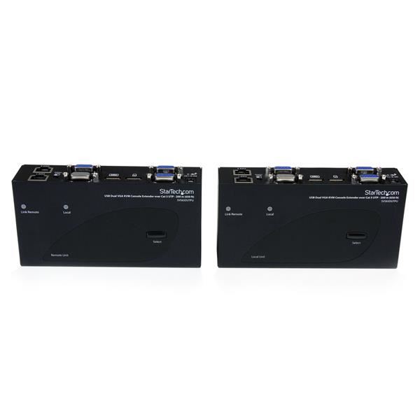 Extender Kvm Doppio VGA USB Cat5 - immagine 3