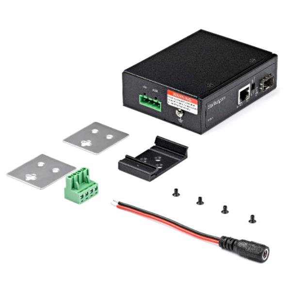 Convertitore PoE+ Fibra A Rj45 - immagine 3