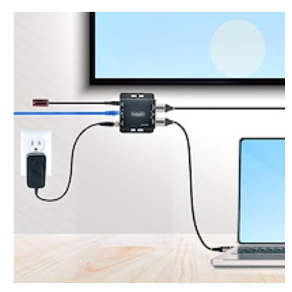 HDMI Extender Via Ethernet 4K - immagine 2