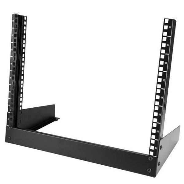 Rack Con 2 Staffe Aperto 8U - immagine 4