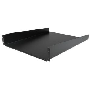 Ripiano Rack 19 2U Nero