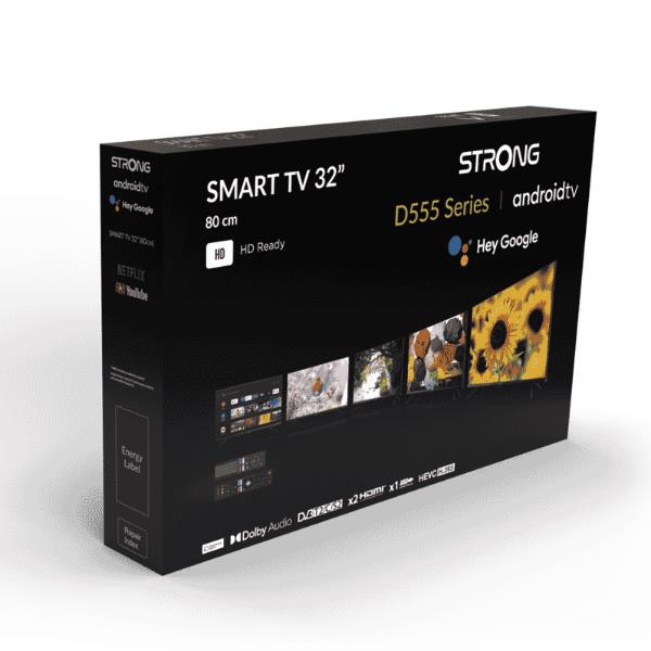 32 Borderless Hd Smart Android Tv - immagine 3