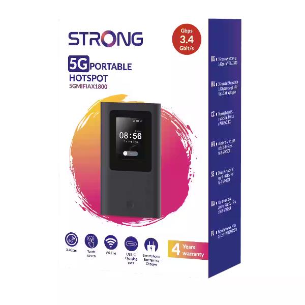 Router LTE 5G Wifi6 Ax1800 Displ - immagine 5