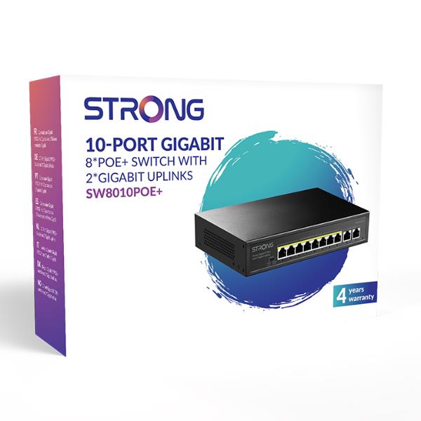 Switch PoE 8 Porte Gigabit - immagine 4