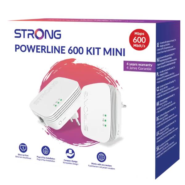 Powerline 600 Kit 2X - immagine 2
