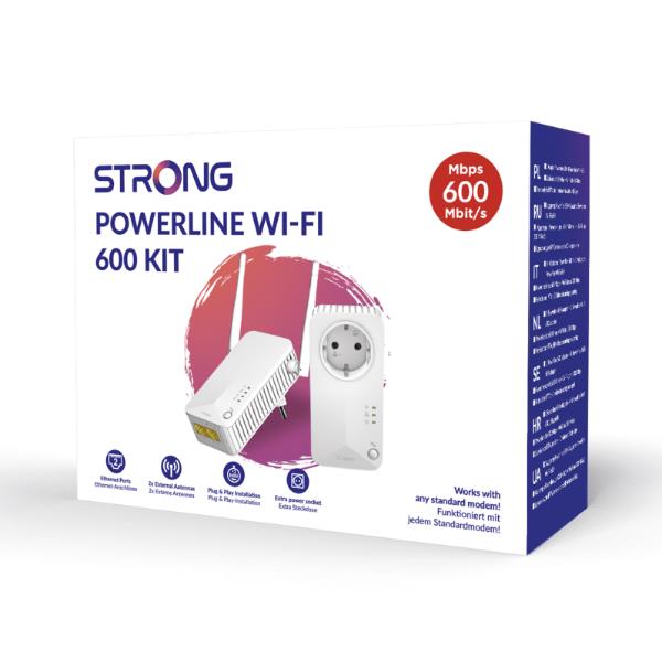 Powerline WiFi 600 Kit 2X - immagine 8