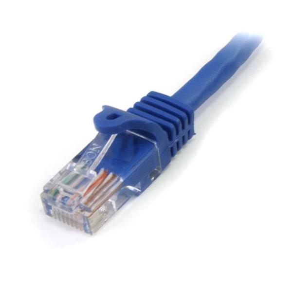 Cavo Rj45 Utp Cat5E -30Cm Blu - immagine 2