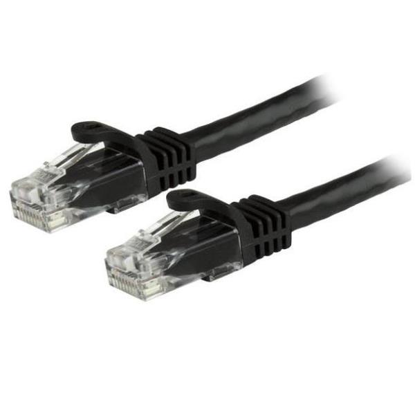 Cavo Cat6 Gigabit 15 M Nero - immagine 2