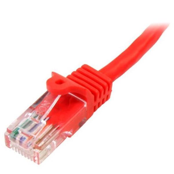 Cavo Di Rete Cat 5E Rosso 1M - immagine 3