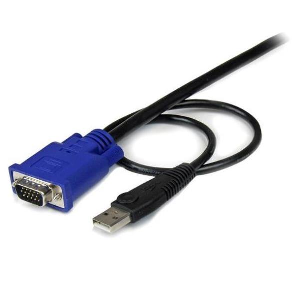 Cavo Sottile Kvm VGA USB 2 In 1 - immagine 3