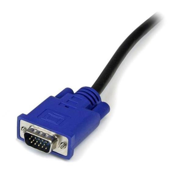 Cavo Sottile Kvm VGA USB 2 In 1 - immagine 4