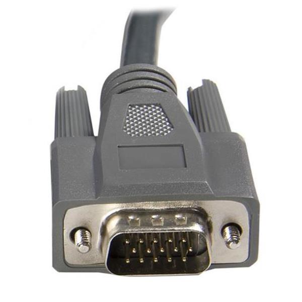 Cavo Sottile Kvm VGA USB 2 In 1 - immagine 5