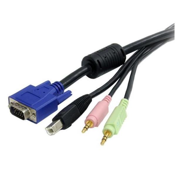 Cavo Switch Kvm VGA USB 4 In 1 - immagine 4