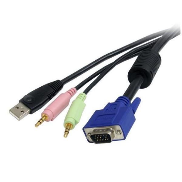 Cavo Switch Kvm VGA USB 4 In 1 - immagine 3