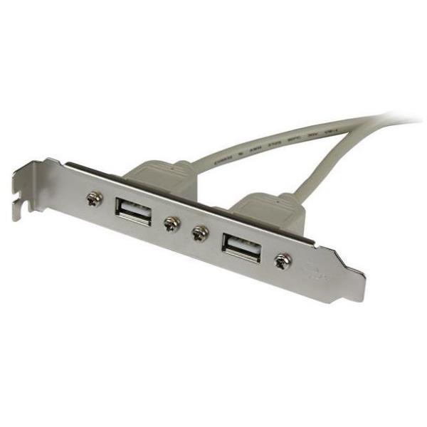 Adattatore Piastra Slot USB 2 Porte - immagine 3