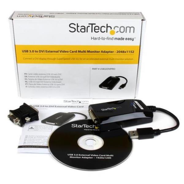 Adattatore Scheda USB 3.0 A DVI/Vg - immagine 2