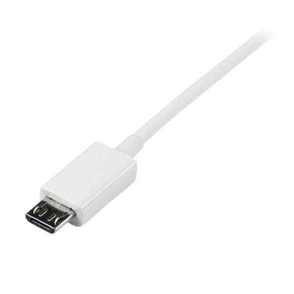 Cavo Micro USB Bianco - immagine 2