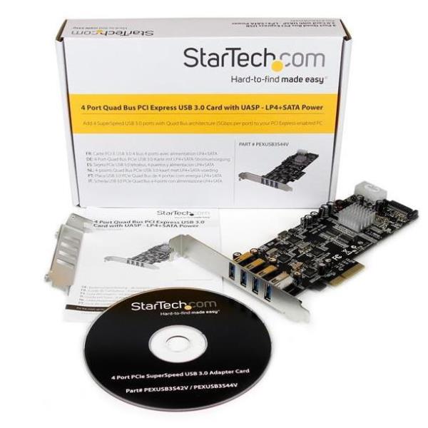 Scheda A 4 Canali Pcie USB 3.0 - immagine 2