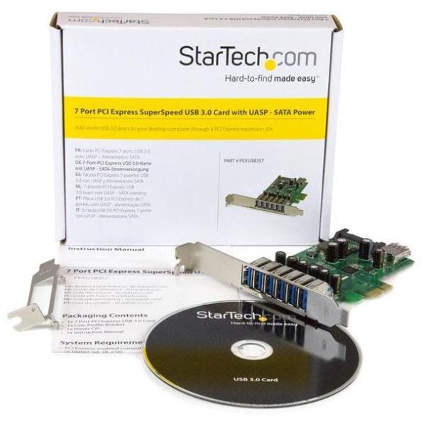 Scheda Pcie Usb3.0 A 7 Porte - immagine 3