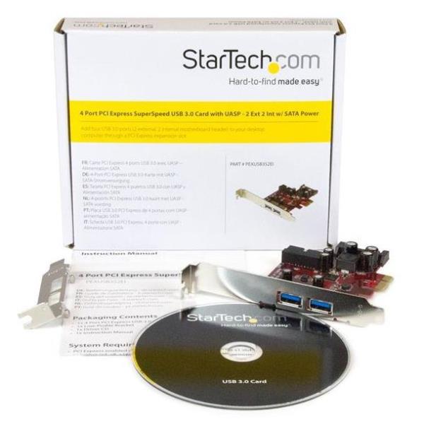 Scheda Pcie USB 3.0 A 4 Porte - immagine 3